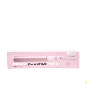 INSERT XL CURLS HERE Xtra Long Oval Curling Wand 1.5" 8-Inch X-Long Barrel